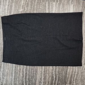 Eileen Fisher dark midi skirt